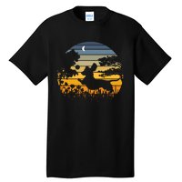 Sunset Garden Nature Lover Dachshund Wiener Dog Best Gift Tall T-Shirt