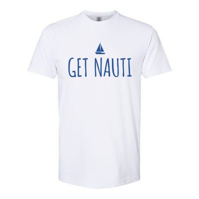 Sailer Gift Nautics Pun Nautical Gift Boating Cool Gift Softstyle® CVC T-Shirt