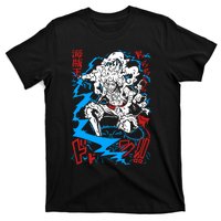 Sun God Nika Gear 5 Straw Hatted Pirate Art Graphic T-Shirt