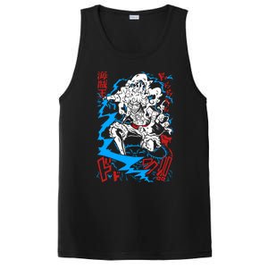 Sun God Nika Gear 5 Straw Hatted Pirate Art Graphic PosiCharge Competitor Tank