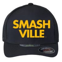 Smashville Gold Nashville Tennessee Flexfit Unipanel Trucker Cap