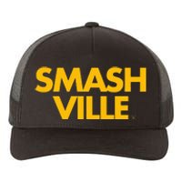 Smashville Gold Nashville Tennessee Yupoong Adult 5-Panel Trucker Hat