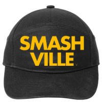 Smashville Gold Nashville Tennessee 7-Panel Snapback Hat