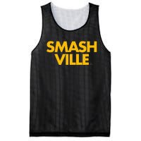 Smashville Gold Nashville Tennessee Mesh Reversible Basketball Jersey Tank