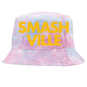 Smashville Gold Nashville Tennessee Tie-Dyed Bucket Hat