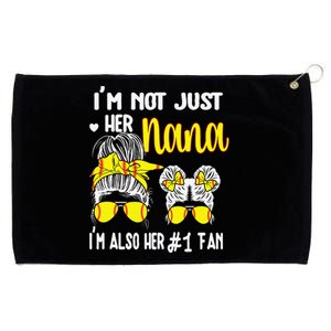 Softball Grandma Nana Granddaughter Softball Nana Grommeted Golf Towel