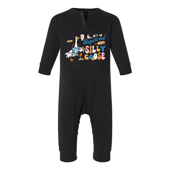 Silly Goose Nurse Infant Fleece One Piece