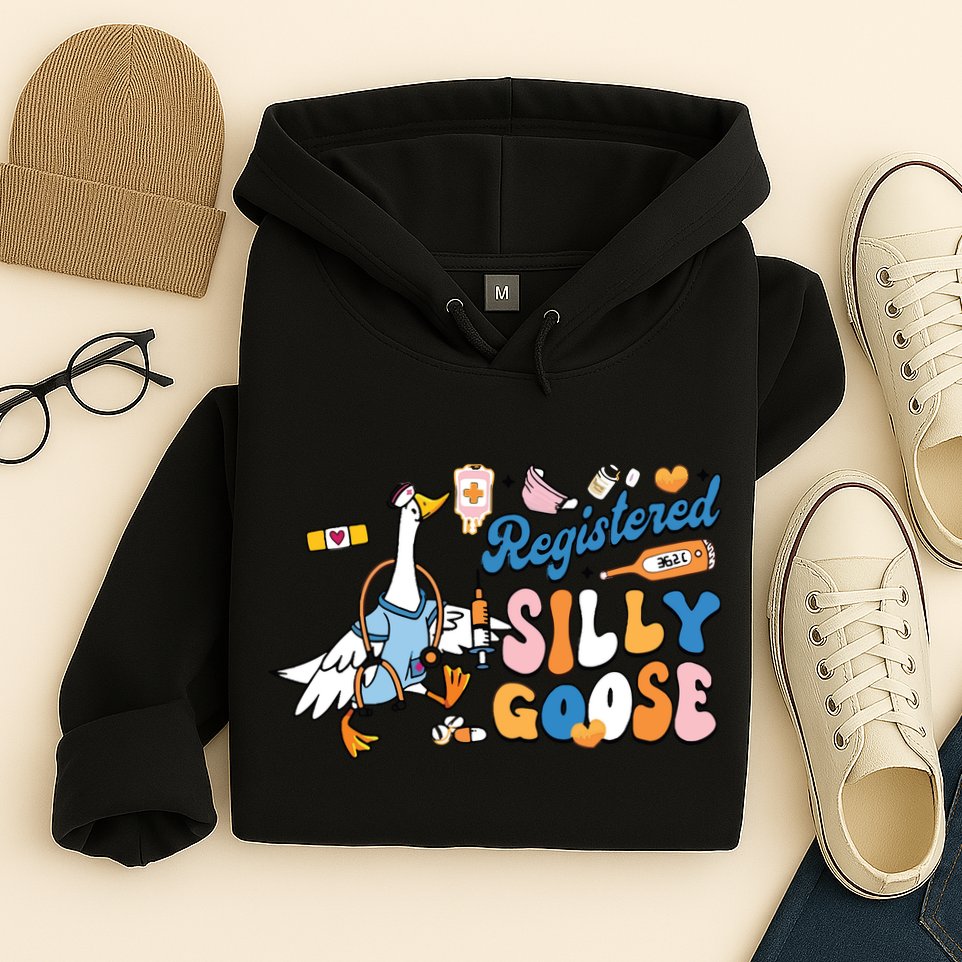 Silly Goose Nurse Hoodie