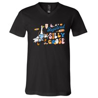 Silly Goose Nurse V-Neck T-Shirt