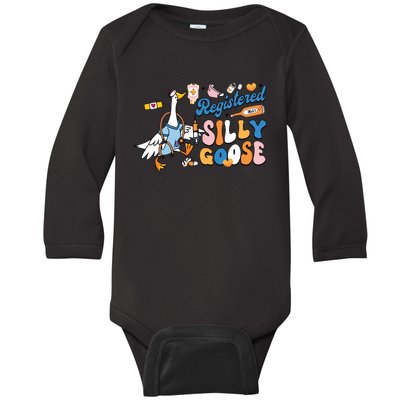 Silly Goose Nurse Baby Long Sleeve Bodysuit