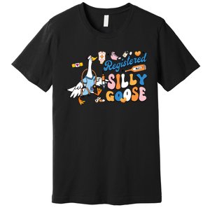 Silly Goose Nurse Premium T-Shirt