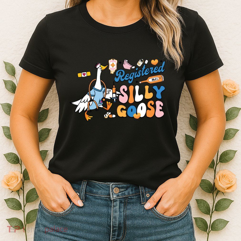 Silly Goose Nurse Womens T-Shirt