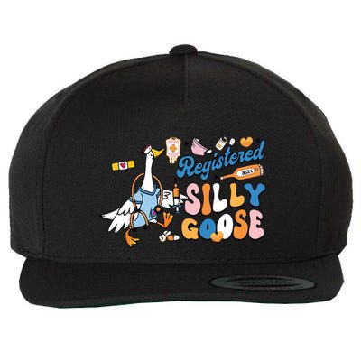 Silly Goose Nurse Wool Snapback Cap