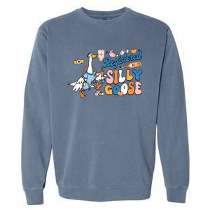 Silly Goose Nurse Garment-Dyed Sweatshirt