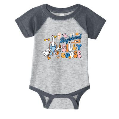 Silly Goose Nurse Infant Baby Jersey Bodysuit