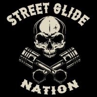 Street Glide Nation Cool Biker Motorcycle Motocycles Tall T-Shirt