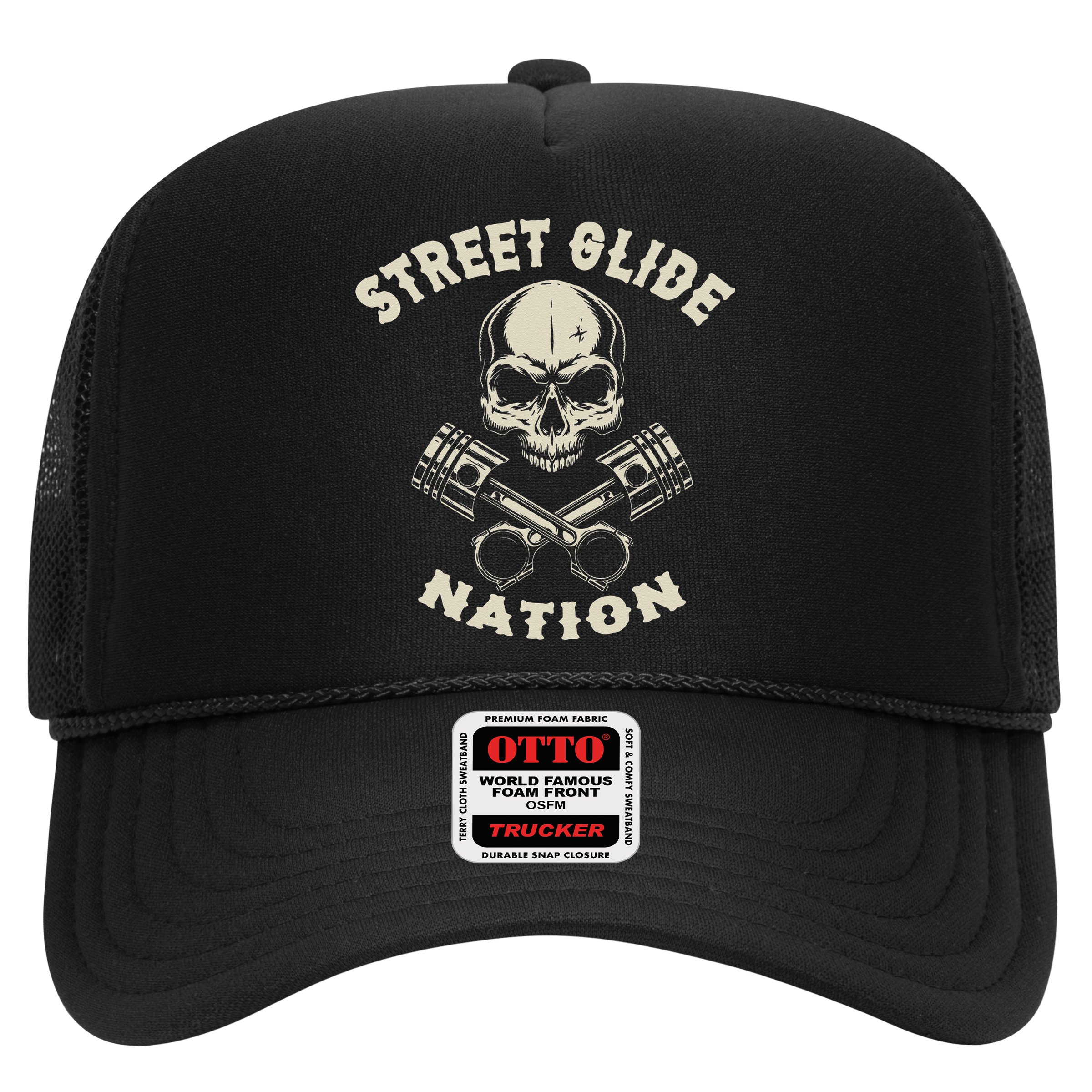 Street Glide Nation Cool Biker Motorcycle Motocycles Hat