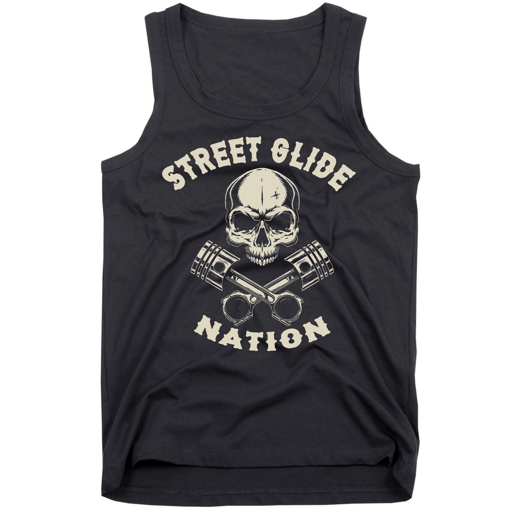 Street Glide Nation Cool Biker Motorcycle Motocycles Tank Top