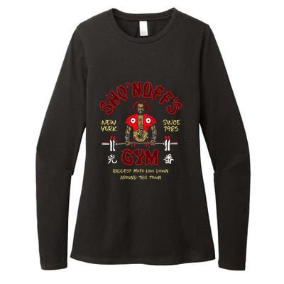 Sho'nuff's Gym New York Since 1985 Womens CVC Long Sleeve Shirt