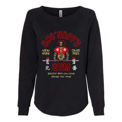 Sho'nuff's Gym New York Since 1985 Womens California Wash Sweatshirt