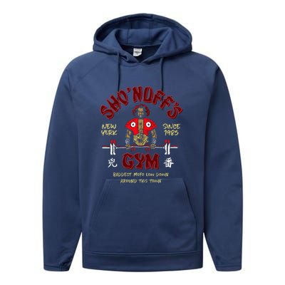 Sho'nuff's Gym New York Since 1985 Performance Fleece Hoodie