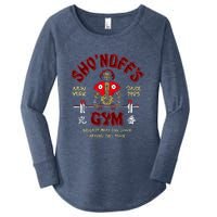 Sho'nuff's Gym New York Since 1985 Women's Perfect Tri Tunic Long Sleeve Shirt