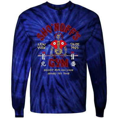 Sho'nuff's Gym New York Since 1985 Tie-Dye Long Sleeve Shirt