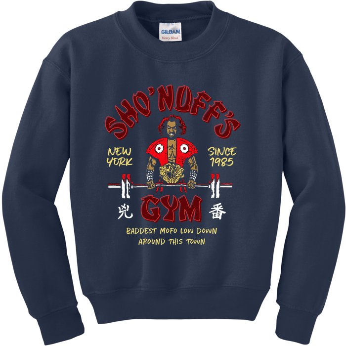 Sho'nuff's Gym New York Since 1985 Kids Sweatshirt