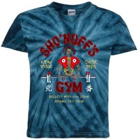 Sho'nuff's Gym New York Since 1985 Kids Tie-Dye T-Shirt