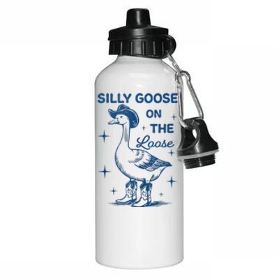 Silly Goose On The Loose Aluminum Water Bottle 