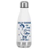 Silly Goose On The Loose Stainless Steel Insulated Water Bottle