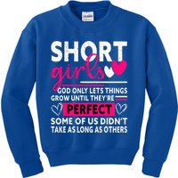 Short God Only Lets Things Grow Funny Short Women Cute Kids Sweatshirt