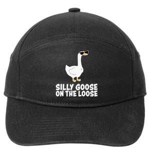 Silly Goose On The Loose 7-Panel Snapback Hat