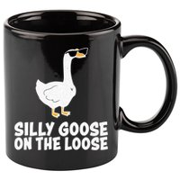 Silly Goose On The Loose 11oz C Handle Ceramic Mug