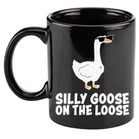 Silly Goose On The Loose 11oz C Handle Ceramic Mug