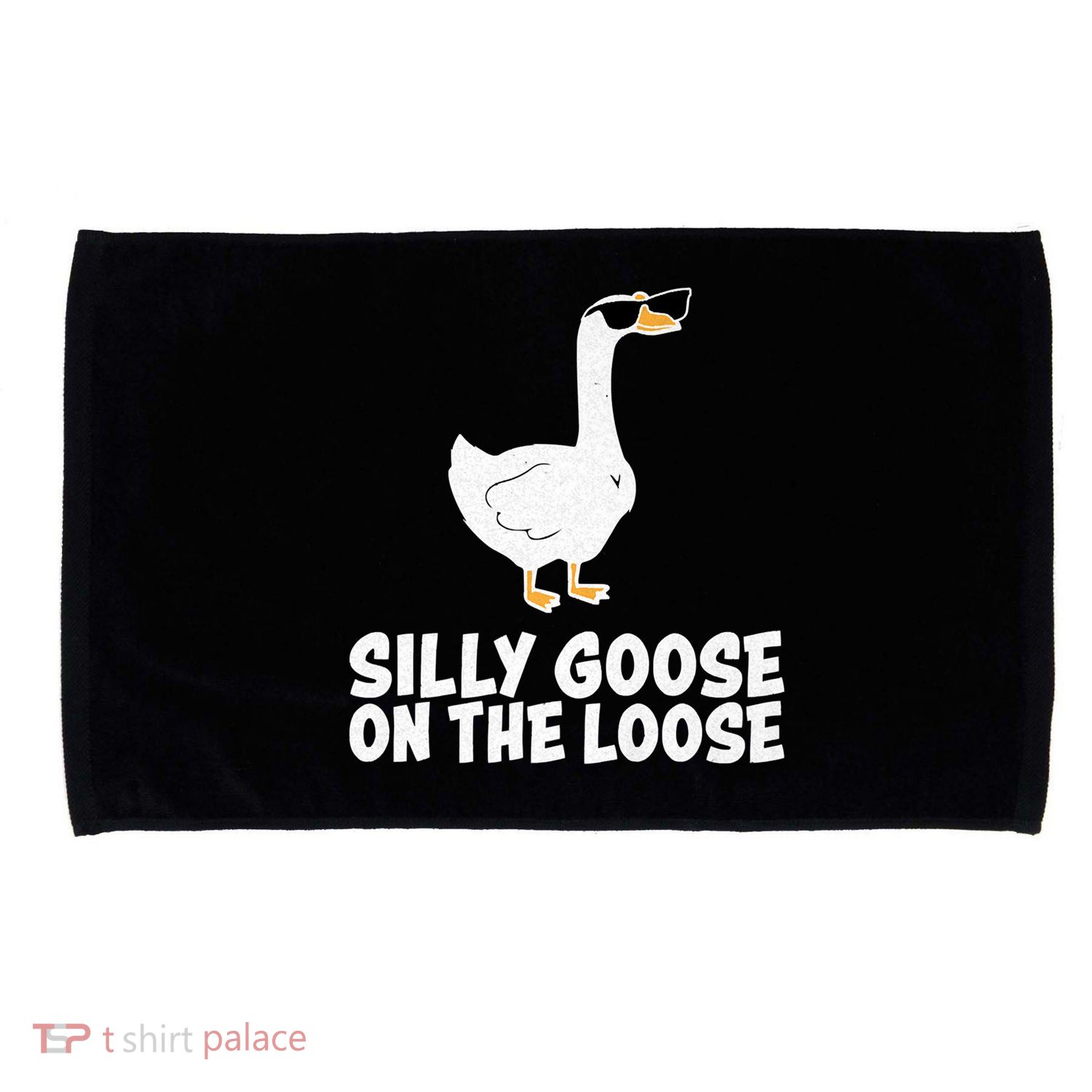 Silly Goose On The Loose Microfiber Hand Towel