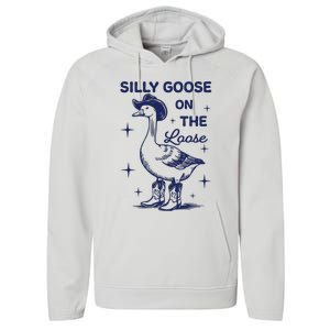 Silly Goose On The Loose Silly Goose Farm Performance Fleece Hoodie