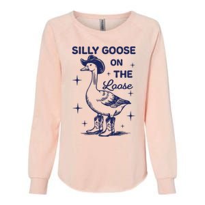 Silly Goose On The Loose Silly Goose Farm Womens California Wash Sweatshirt