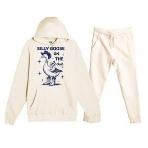 Silly Goose On The Loose Silly Goose Farm Premium Hooded Sweatsuit Set