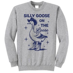 Silly Goose On The Loose Silly Goose Farm Tall Sweatshirt