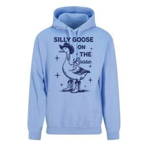 Silly Goose On The Loose Silly Goose Farm Unisex Surf Hoodie