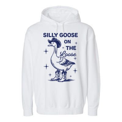 Silly Goose On The Loose Silly Goose Farm Garment-Dyed Fleece Hoodie