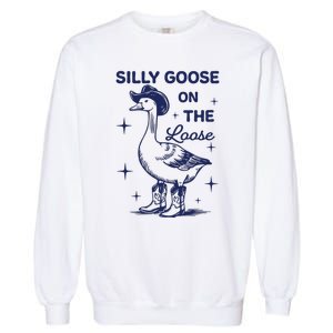 Silly Goose On The Loose Silly Goose Farm Garment-Dyed Sweatshirt