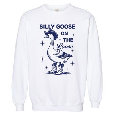 Silly Goose On The Loose Silly Goose Farm Garment-Dyed Sweatshirt