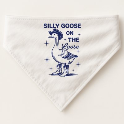 Silly Goose On The Loose Silly Goose Farm USA-Made Doggie Bandana