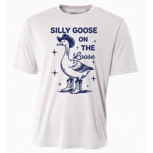 Silly Goose On The Loose Silly Goose Farm Cooling Performance Crew T-Shirt