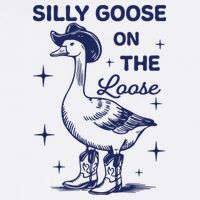 Silly Goose On The Loose Silly Goose Farm Cooling Performance Crew T-Shirt