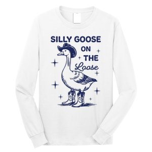 Silly Goose On The Loose Silly Goose Farm Long Sleeve Shirt