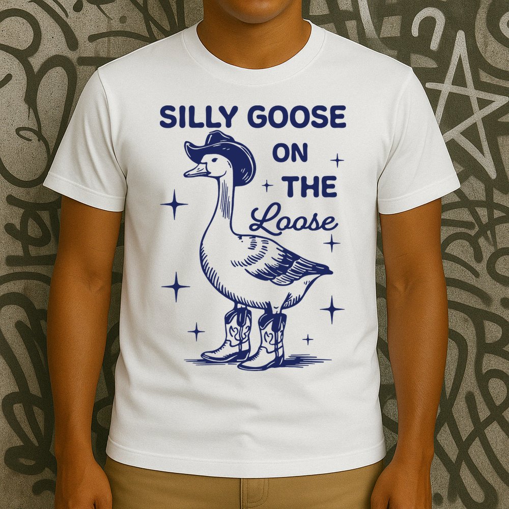 Silly Goose On The Loose Silly Goose Farm T-Shirt