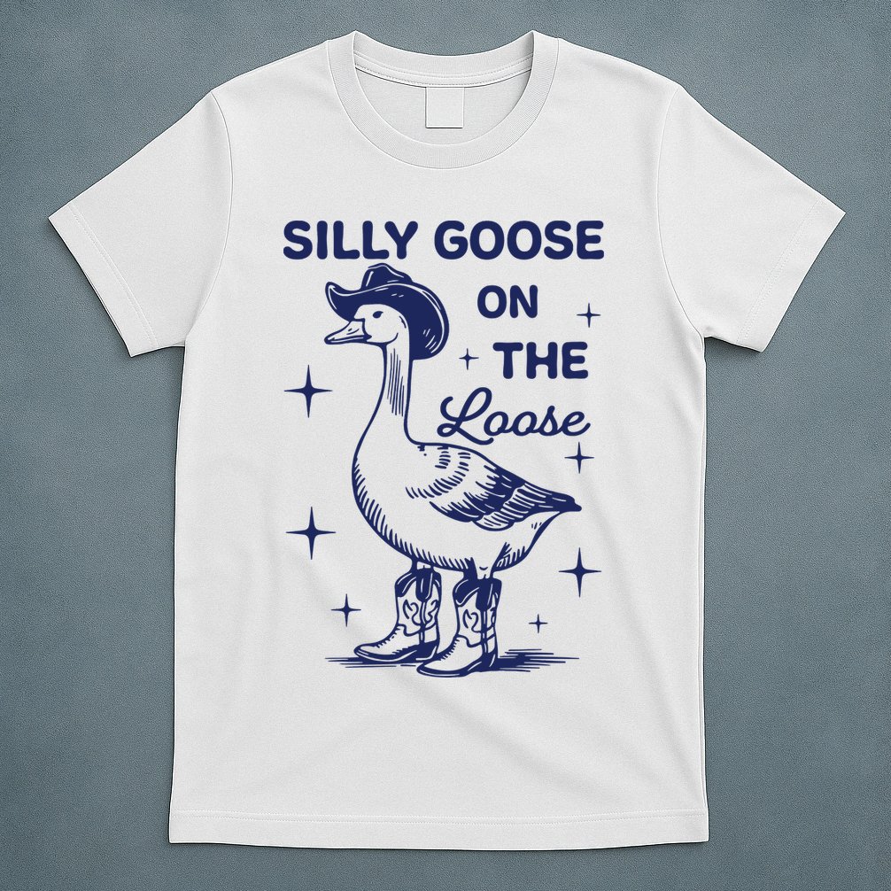 Silly Goose On The Loose Silly Goose Farm T-Shirt